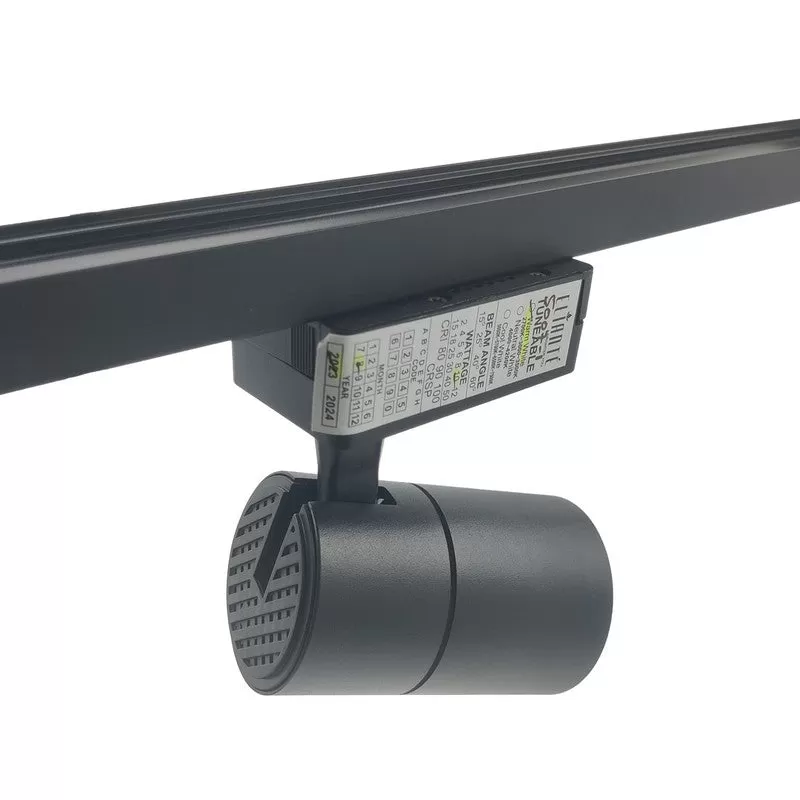 5007-1-10w Black body Cob Track Light