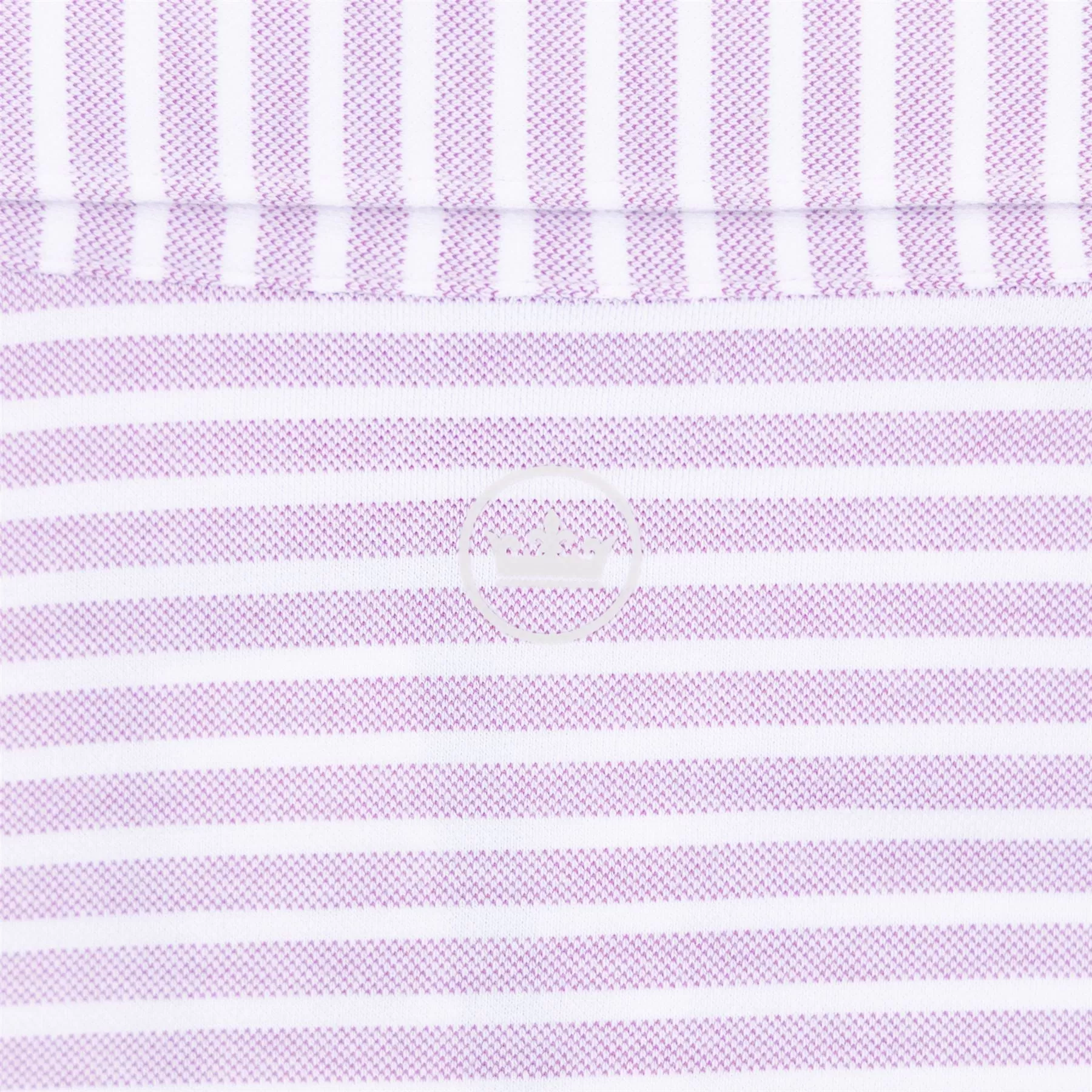 Albatross Tailored Fit Cotton Pique Polo Valencia Pink - SS24