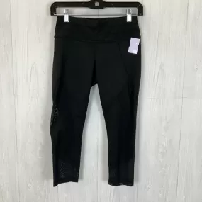 Black Athletic Leggings Capris Athleta, Size Xs