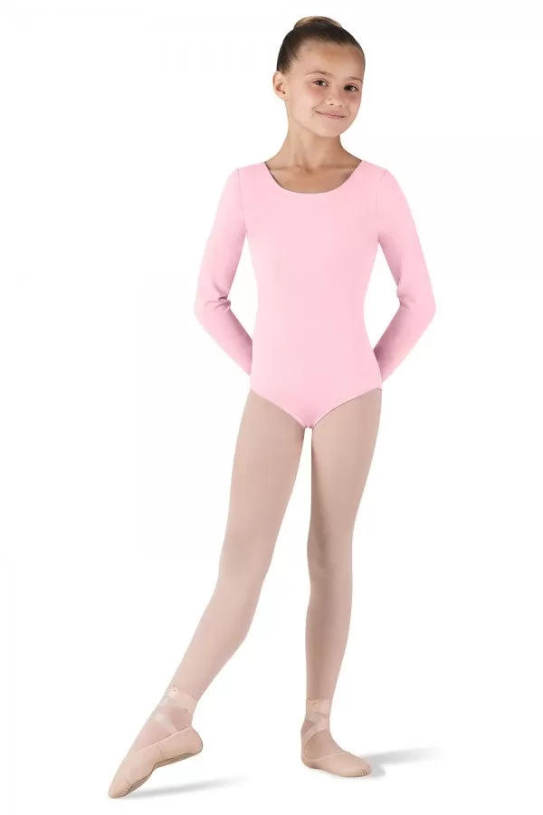 Bloch Child Long Sleeve Round Neck Leotard -  CL5409