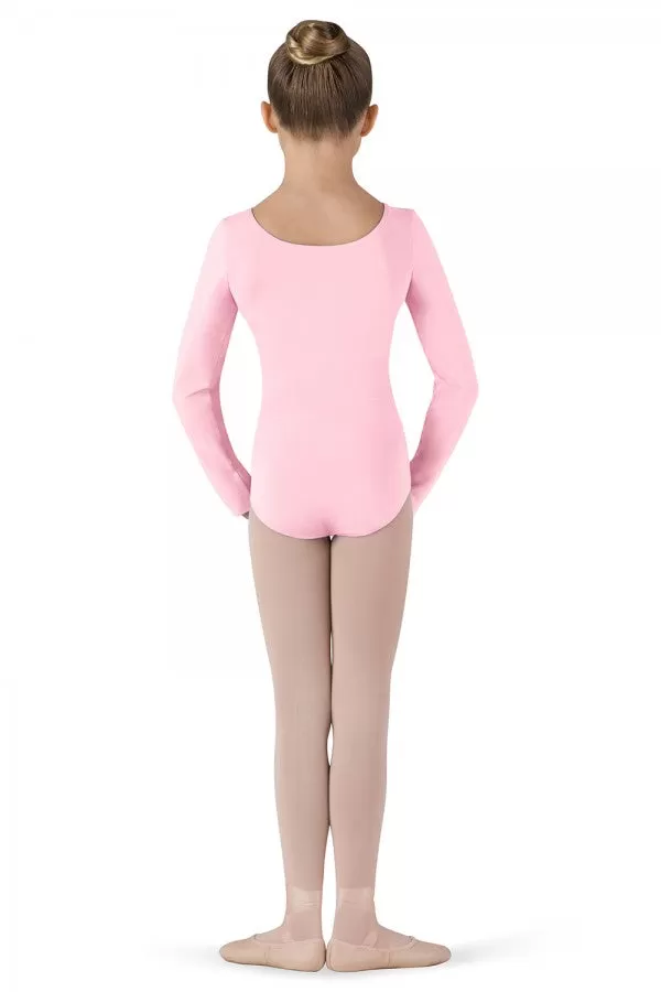 Bloch Child Long Sleeve Round Neck Leotard -  CL5409