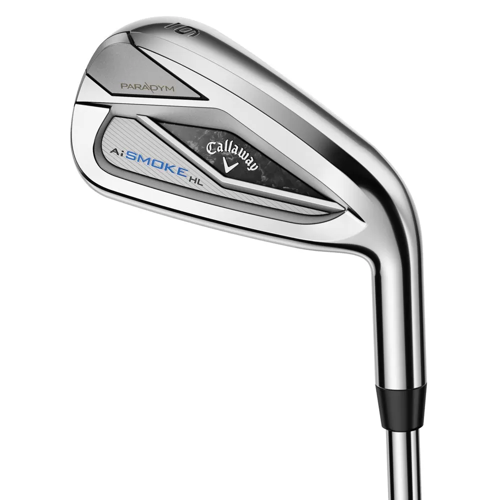 Callaway Mens Paradym AI Smoke HL Irons RH 5-PW Steel Regular