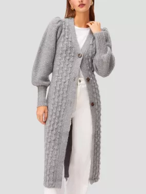 Camille Popcorn Cardigan Coat