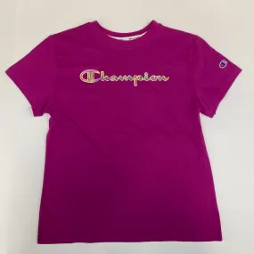 Champion Women's Classic Tee, Brush Stroke Script Logo