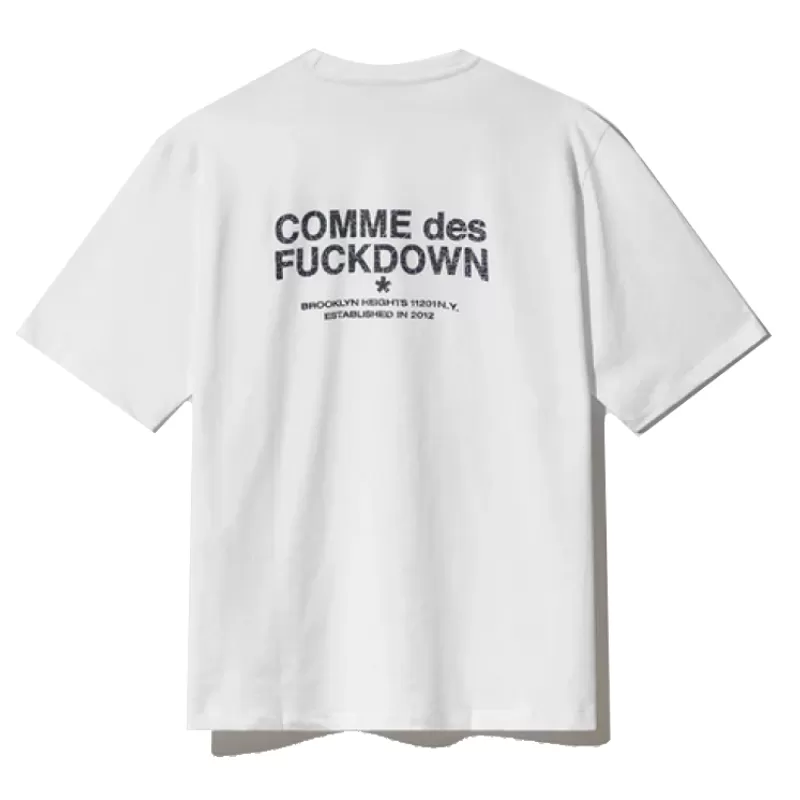 Comme Des Fuckdown T-Shirt Basic Logo