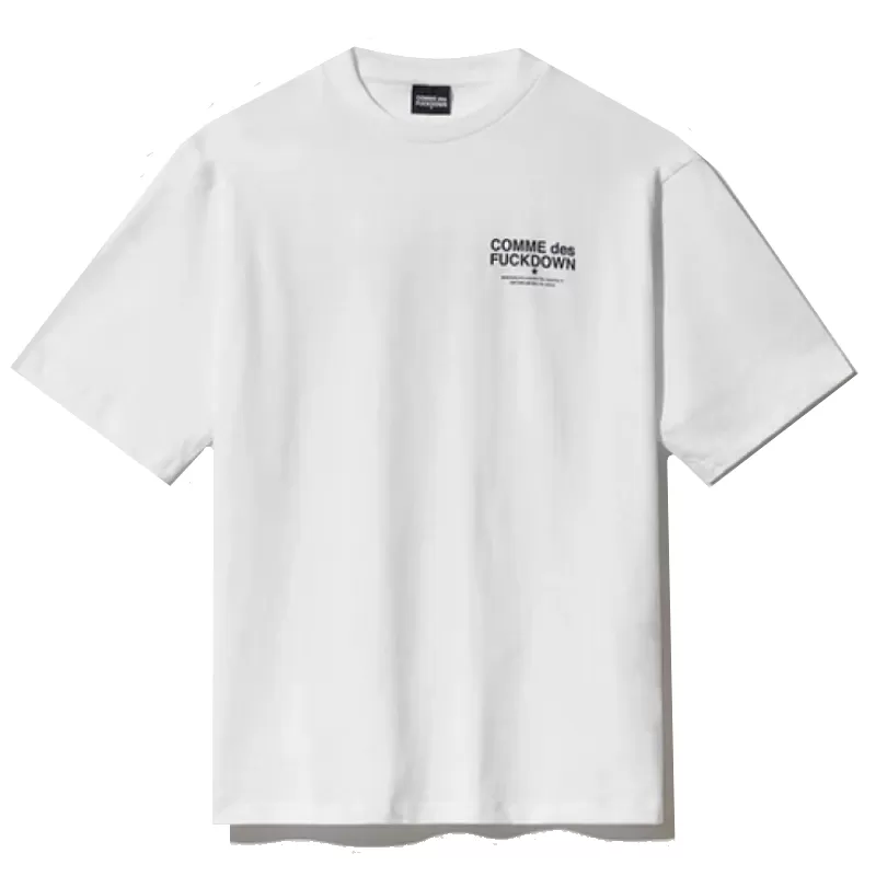 Comme Des Fuckdown T-Shirt Basic Logo