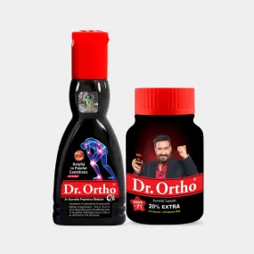 Dr. Ortho Ayurvedic Oil 60ml   60Caps [Combo Pack]