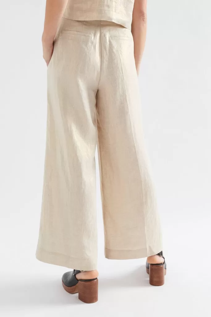 Elk The Label - Metalen Pant - Gold Linen