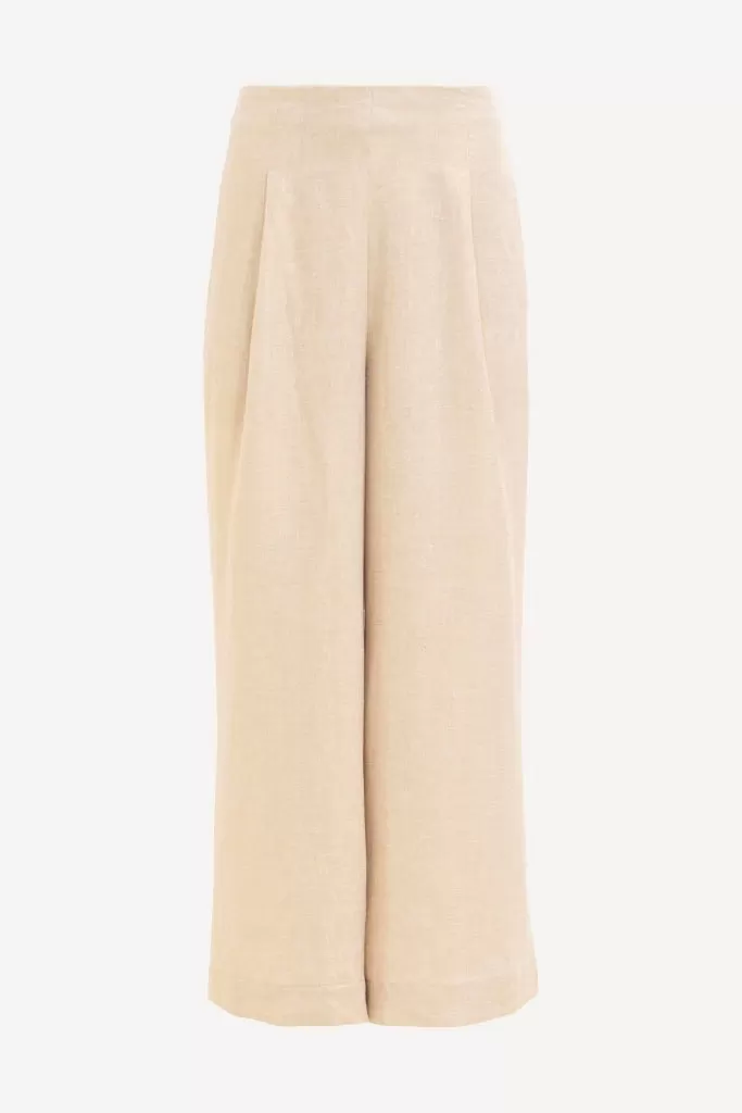 Elk The Label - Metalen Pant - Gold Linen