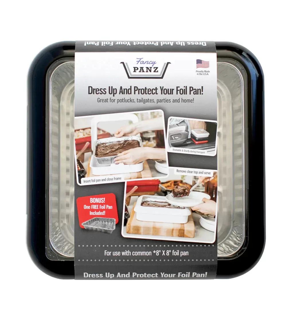 Fancy Panz 8x8 Charcoal w/ Spoon