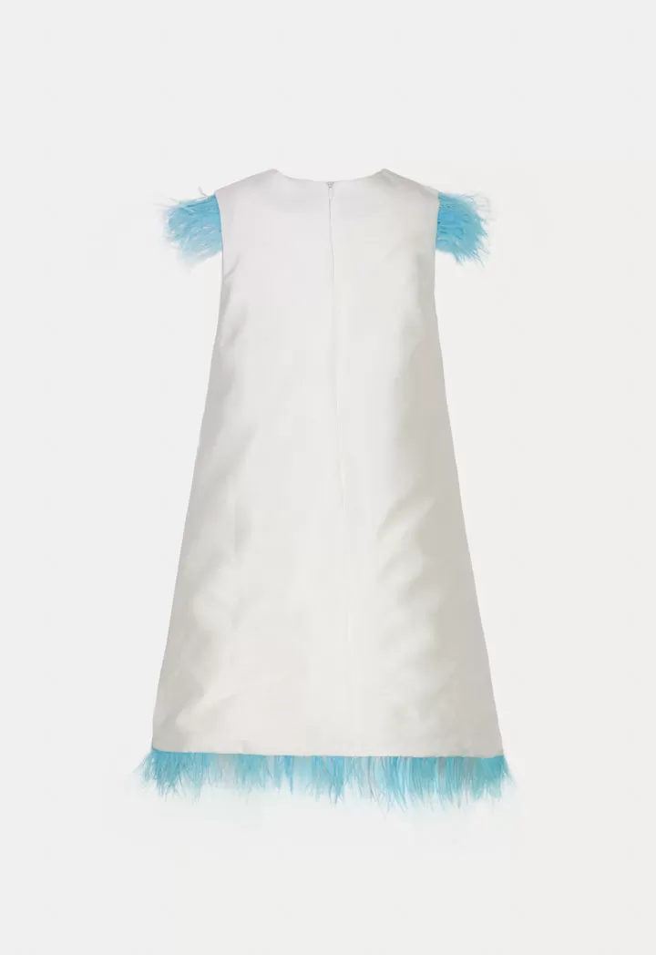 Fringed A-Line Dress