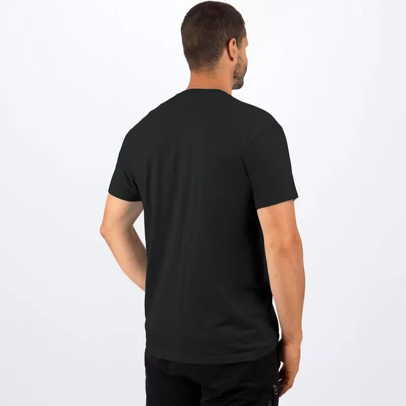 FXR Men's Podium Premium Tee Black/Grey