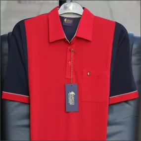 Gabicci X02 Red with Navy T Shirt<>