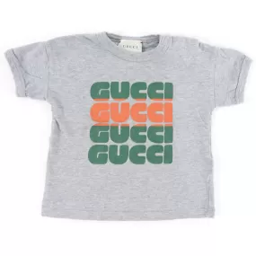 Gucci Baby Grey Logo T Shirt - 12 / 18M