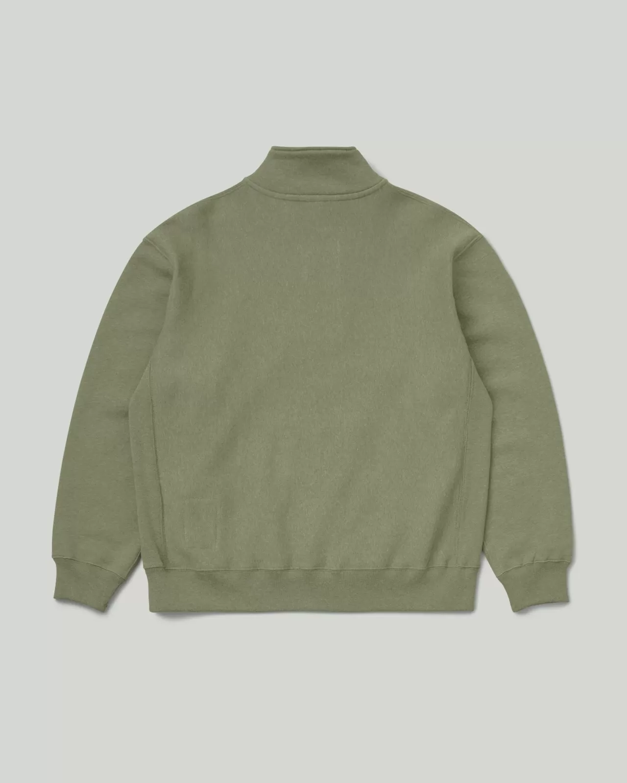 Half Zip Pocket Pullover Green