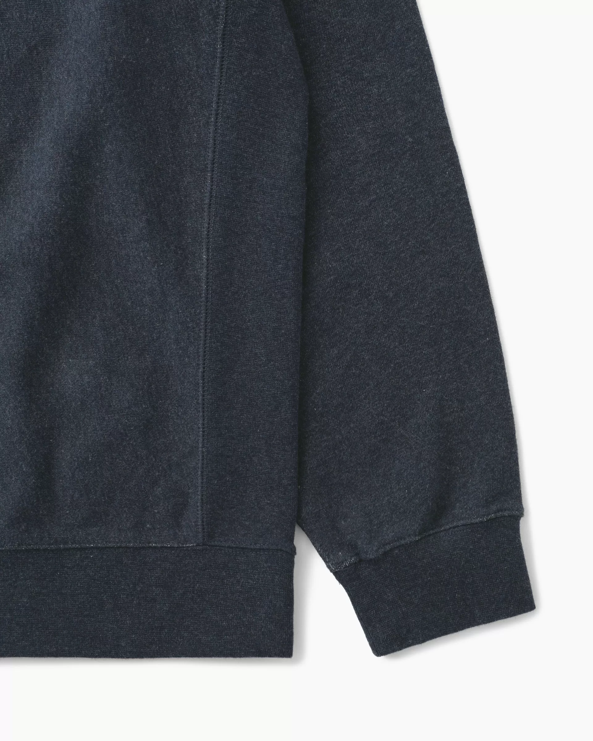 Heather Stock Crewneck Dark Navy