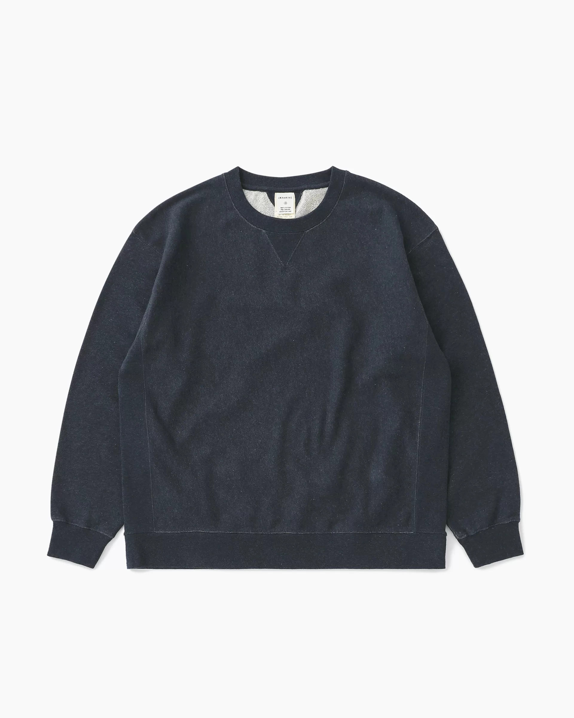 Heather Stock Crewneck Dark Navy