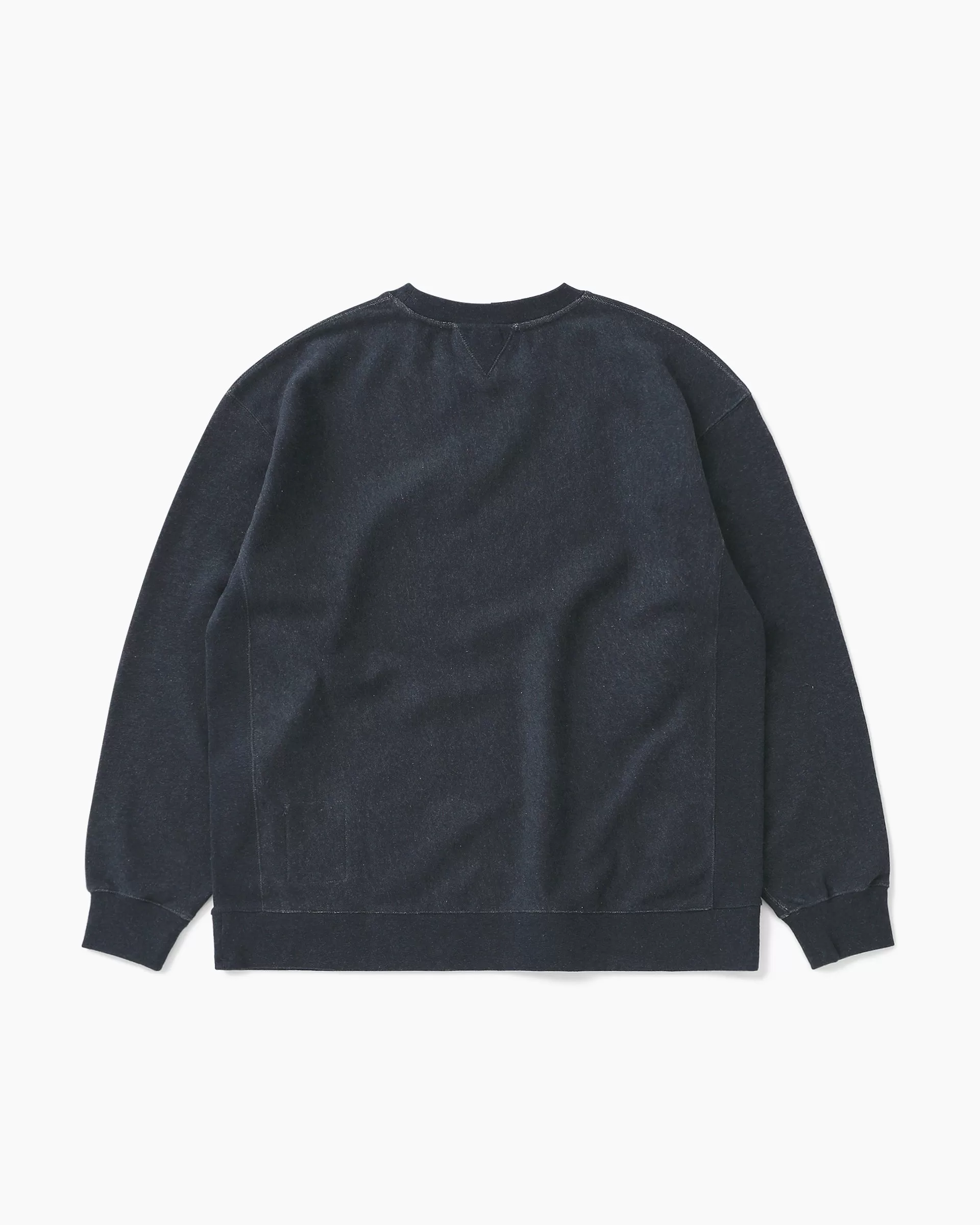 Heather Stock Crewneck Dark Navy