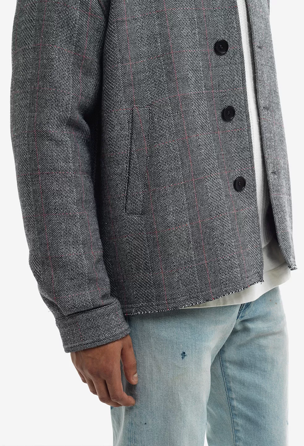 Hemi Short Coat / Turin Check