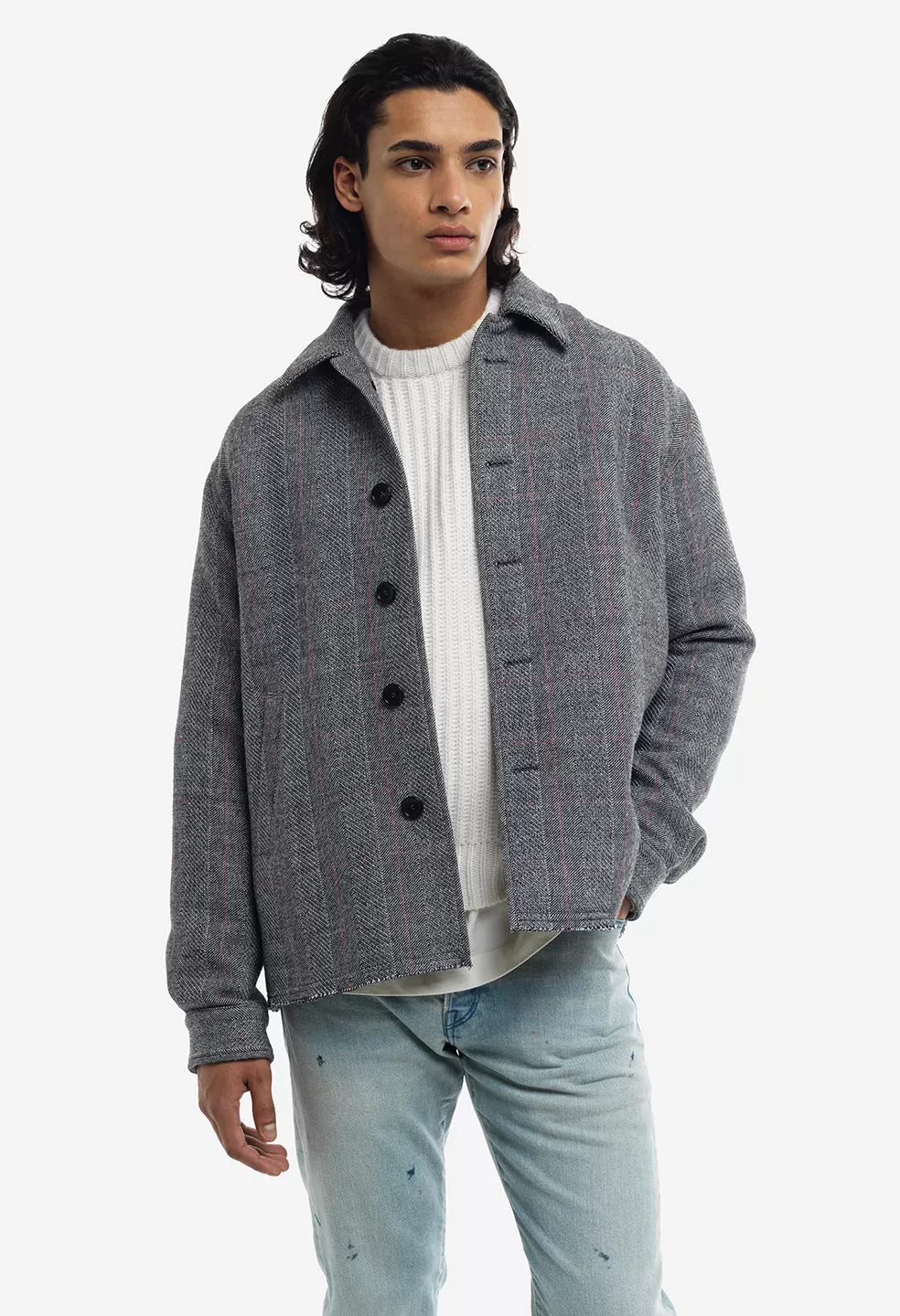 Hemi Short Coat / Turin Check