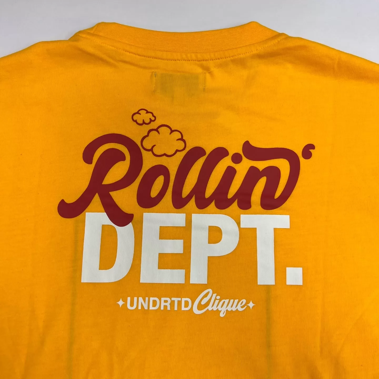 HIGHLY UNDRTD Higher Life Graphic T-Shirt - Yellow