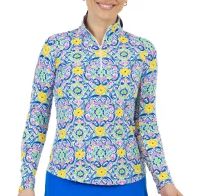 IBKUL Mock Long Sleeve Nora