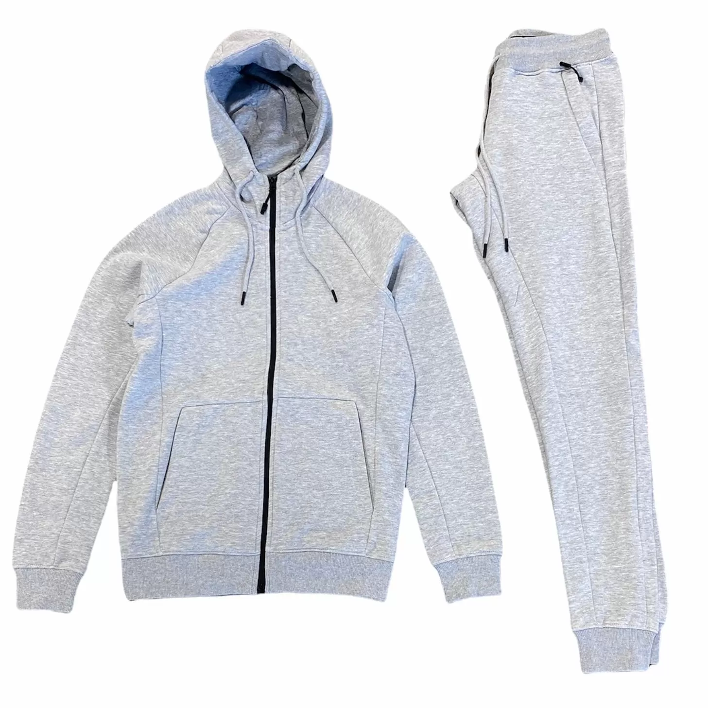 Jordan Craig Uptown Hoodie & Jogger Set (Heather Grey) 86201S