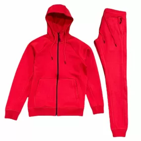 Jordan Craig Uptown Hoodie & Jogger Set (Red) 86201S