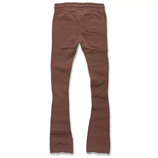 Jordan Craig Uptown Stacked Sweatpants (Dark Chocolate) 8821L