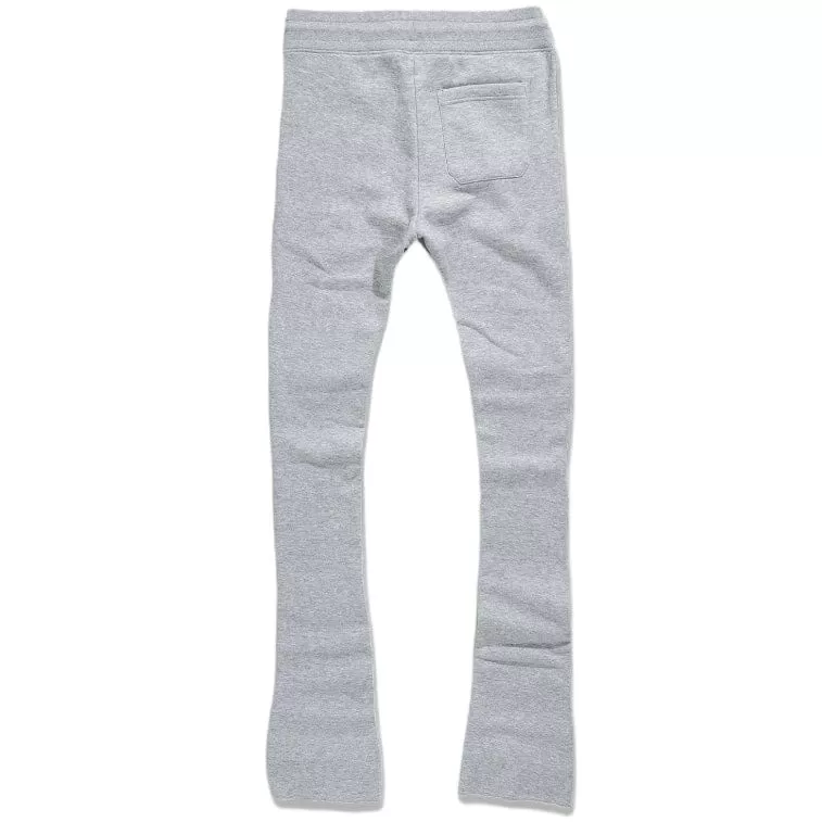 Jordan Craig Uptown Stacked Sweatpants (Heather Grey) 8826L