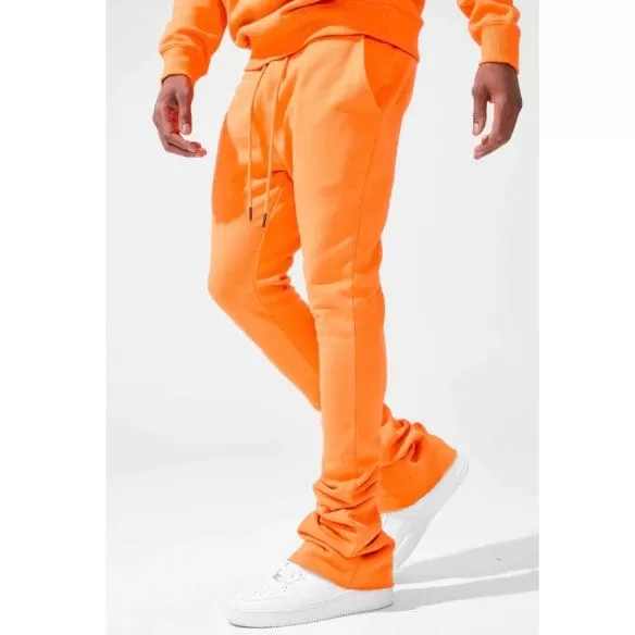 Jordan Craig Uptown Stacked Sweatpants (Orange) 8821L