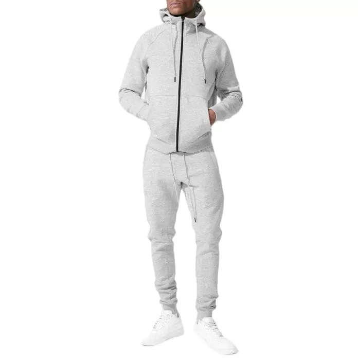 Jordan Craig Uptown Zip-Up Hoodie (Heather Grey) - 8820H