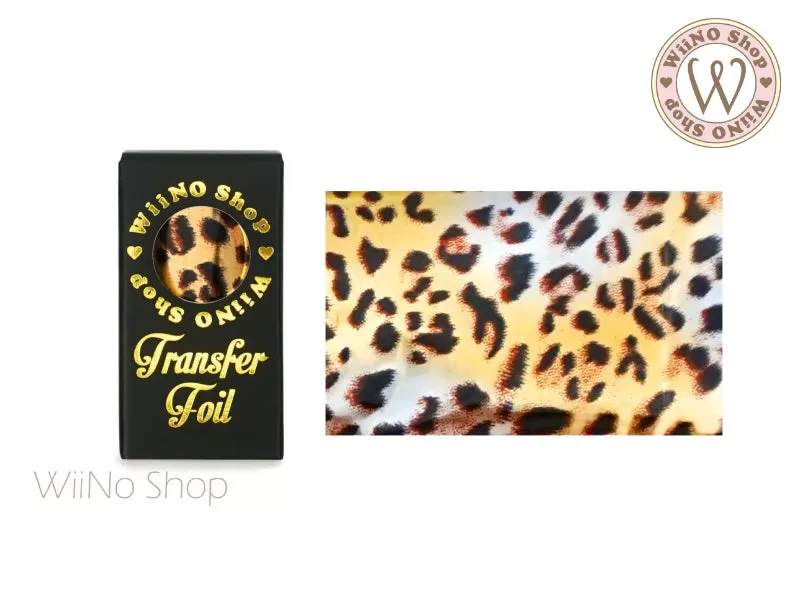 Leopard Print Metallic Nail Transfer Foil (AP-M-02)