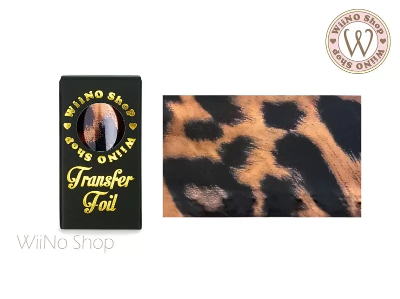 Leopard Print Metallic Nail Transfer Foil (AP-M-03)