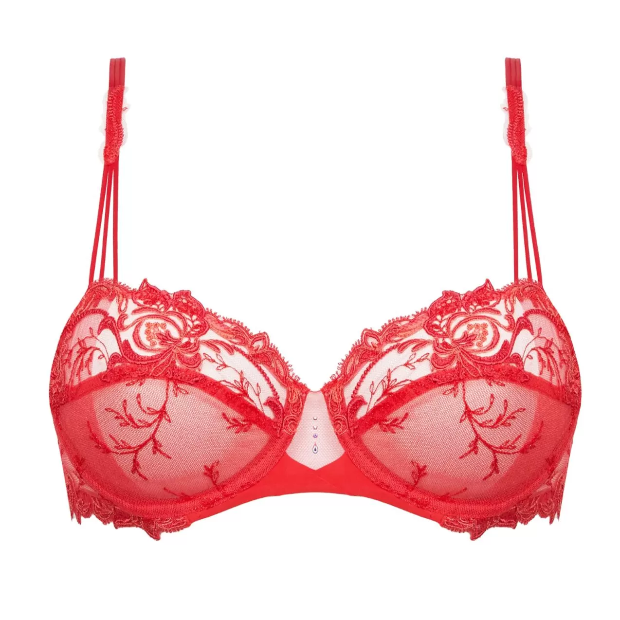 Lise Charmel Source Beaute Demi Cup Bra In Hibiscus ACH3072