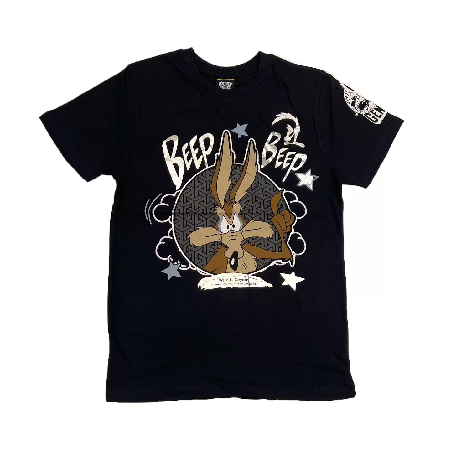 Looney Tunes Wile E Coyote Foil Print Tee (Black) / $16.99 2 for $30