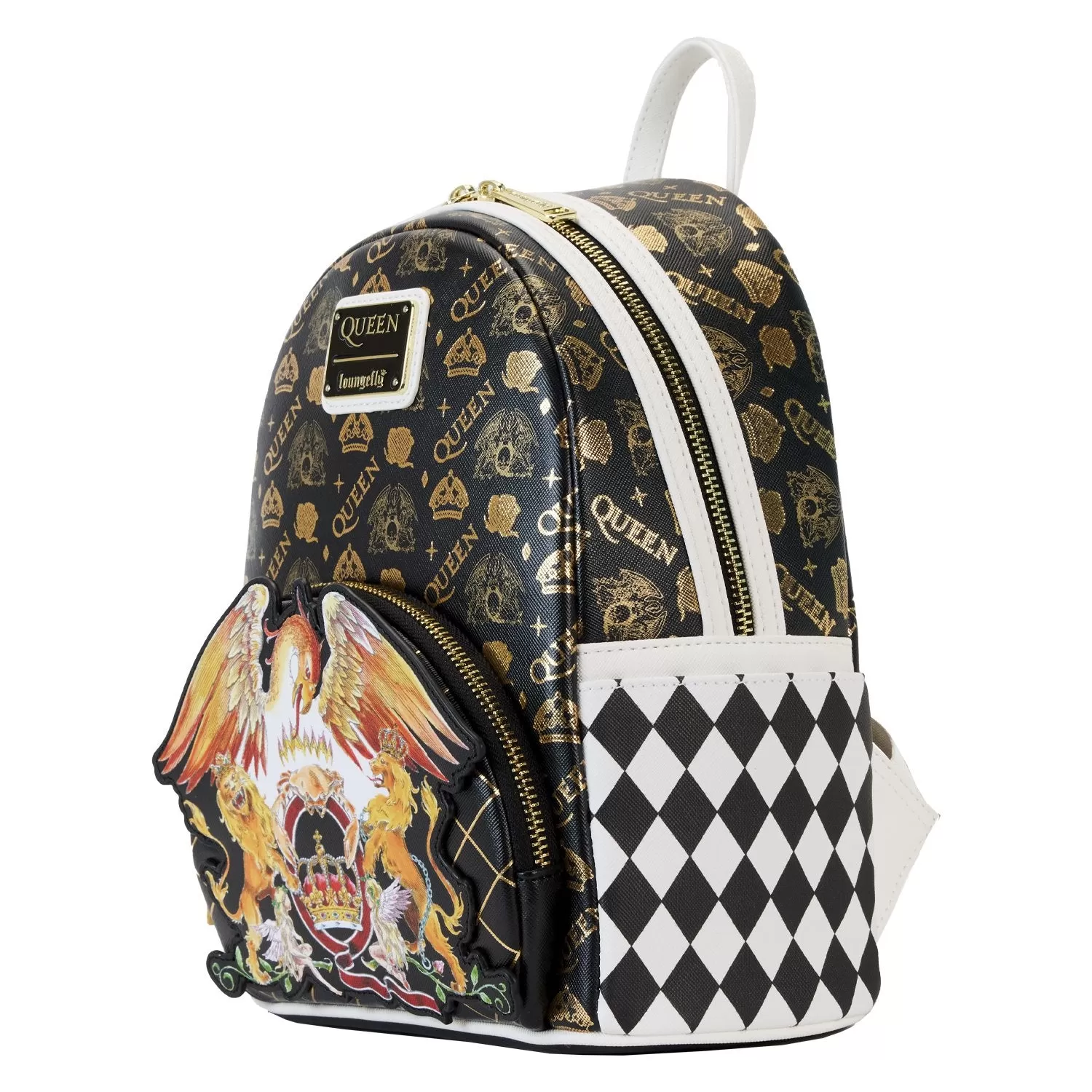 Loungefly Queen Logo Crest Mini Backpack