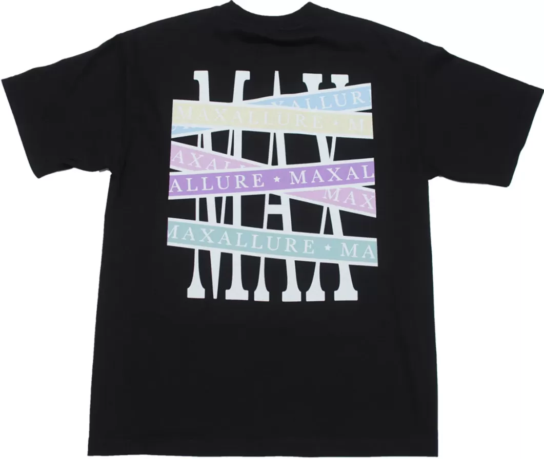 MAXALLURE T-SHIRT STARTING LINES BLACK