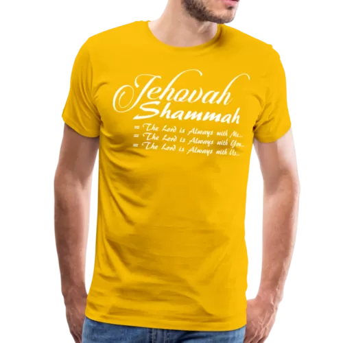 Mens Jehovah Shammah Premium T-Shirt