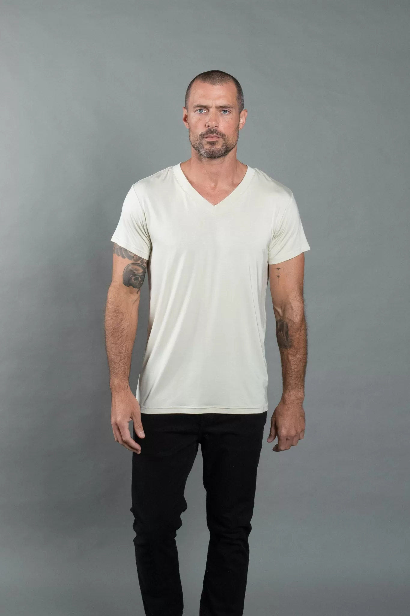 Men's Modal Classic V-Neck Tee