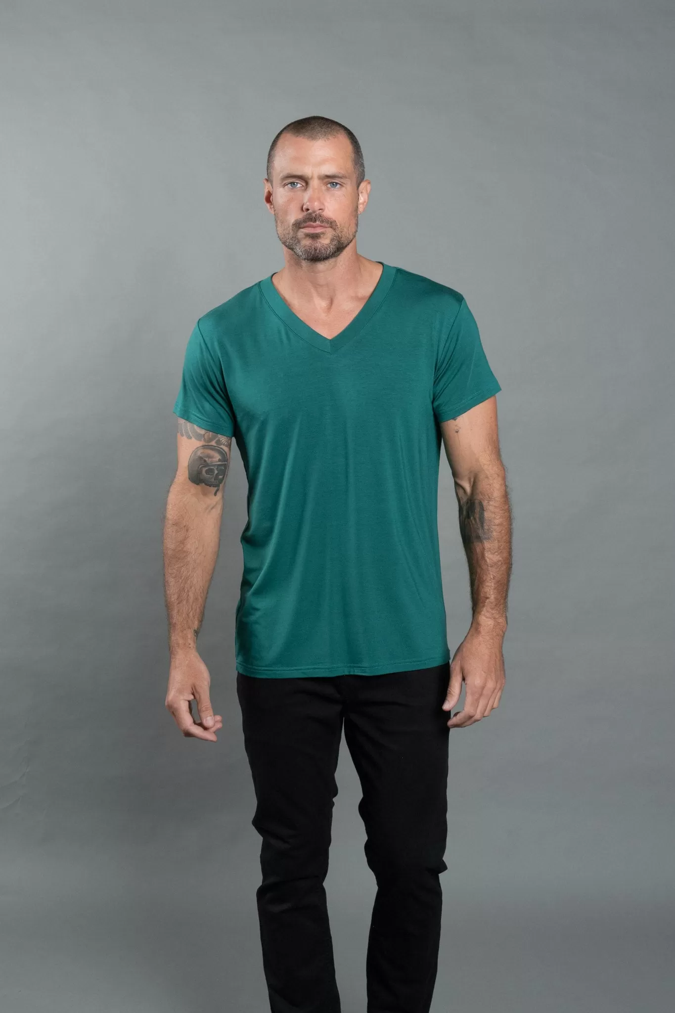 Men's Modal Classic V-Neck Tee