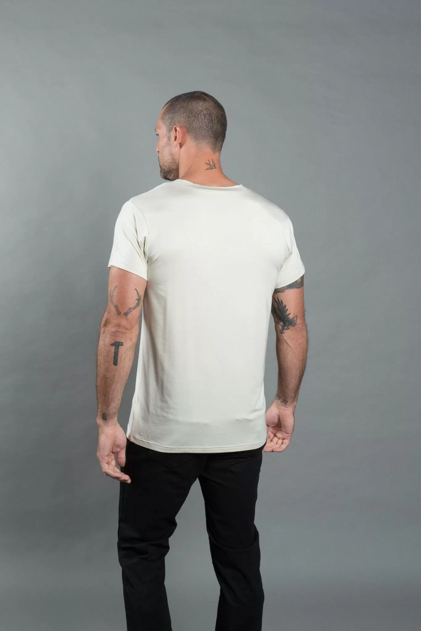 Men's Modal Classic V-Neck Tee