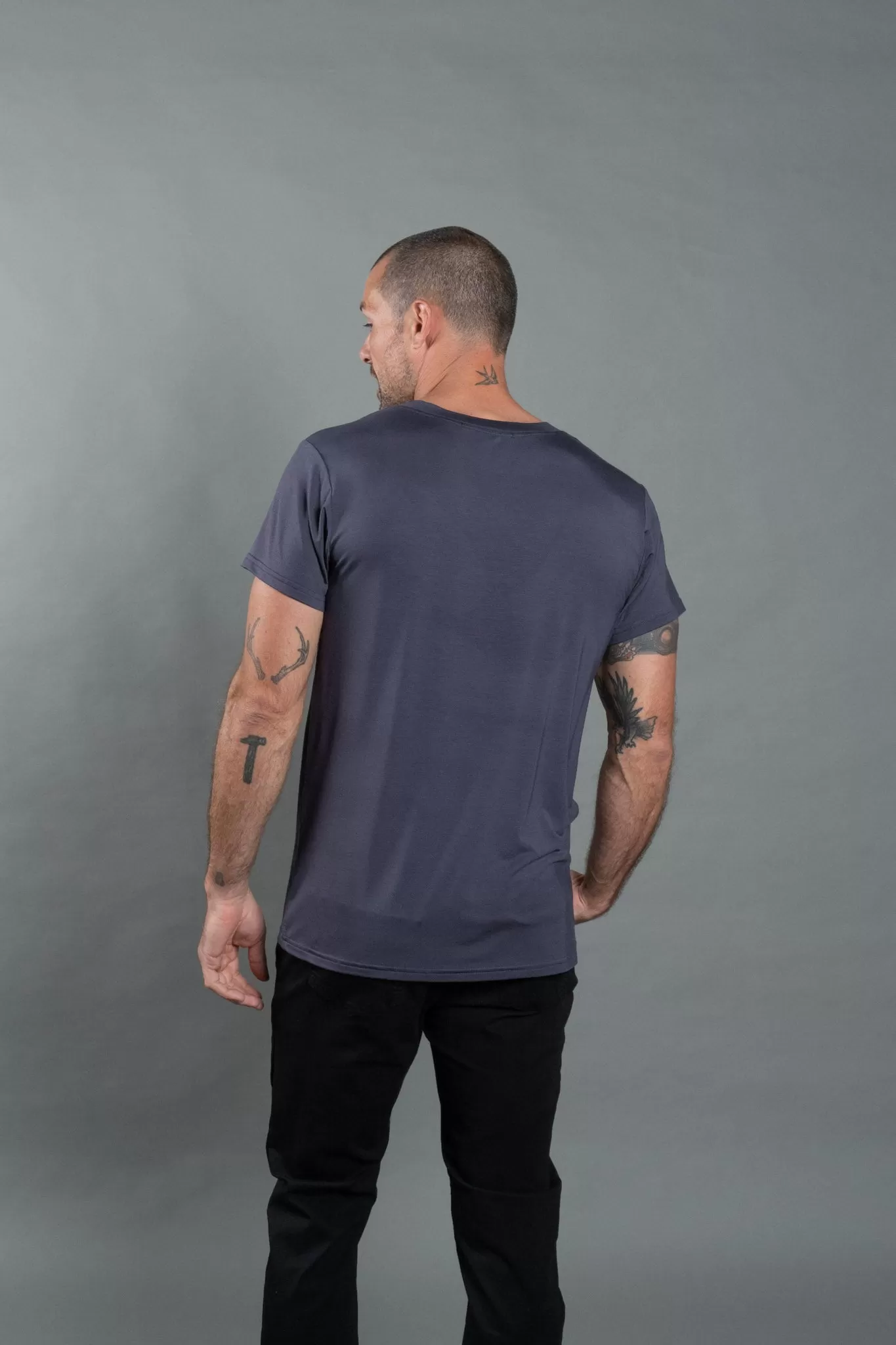 Men's Modal Classic V-Neck Tee