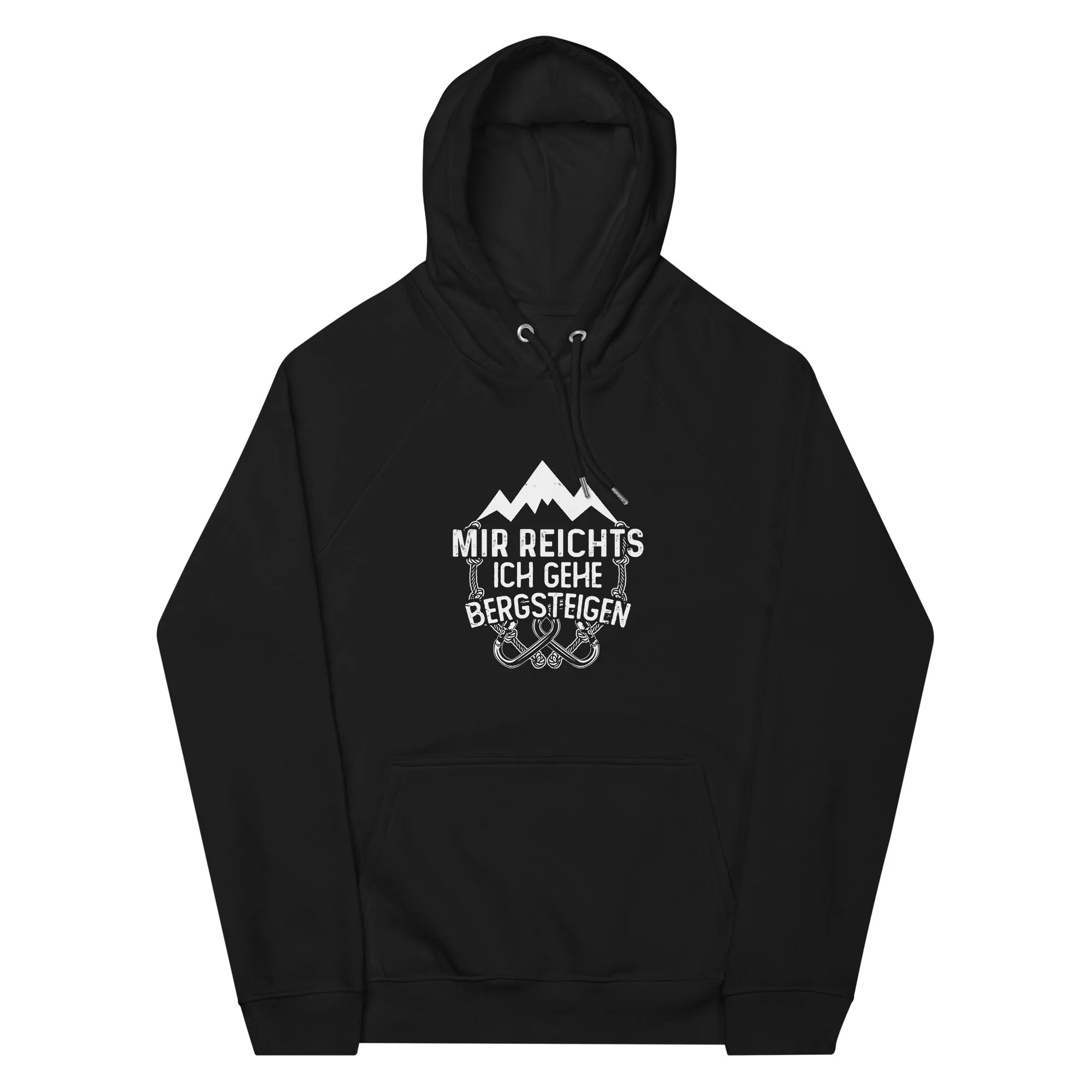 Mir reichts ich geh bergsteigen - Unisex Premium Organic Hoodie