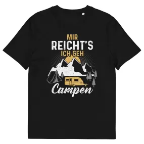 Mir reichts ich geh Campen - Herren Premium Organic T-Shirt