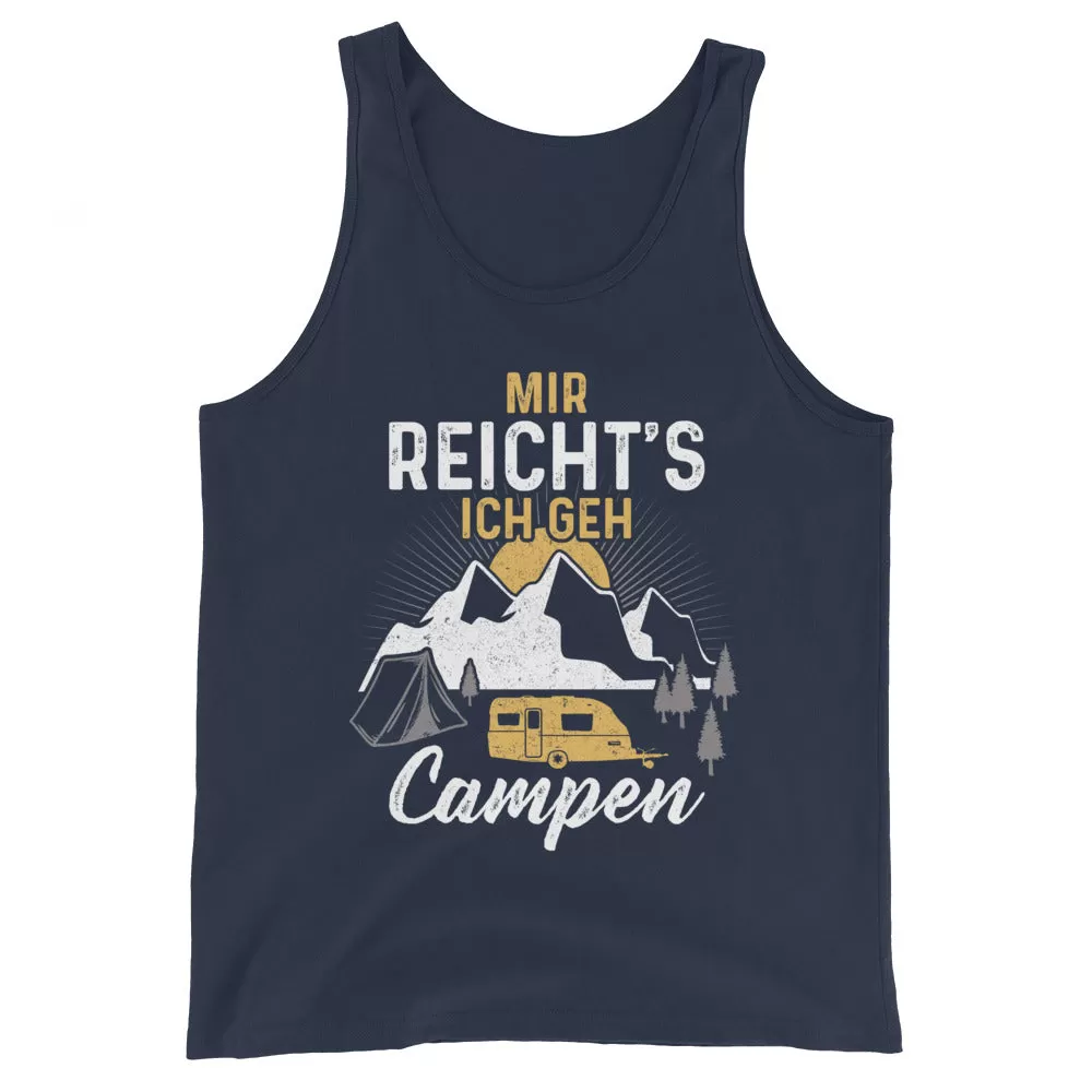 Mir reichts ich geh Campen - Herren Tanktop