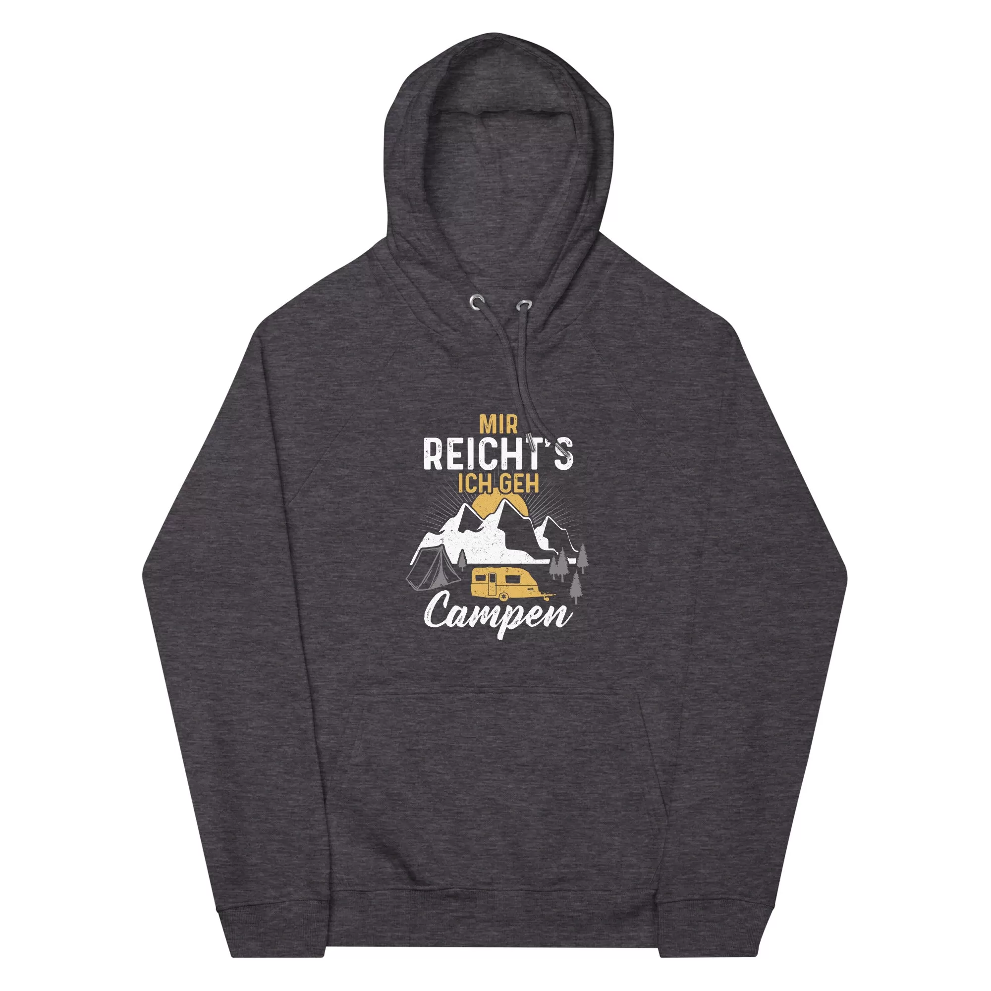 Mir reichts ich geh Campen - Unisex Premium Organic Hoodie