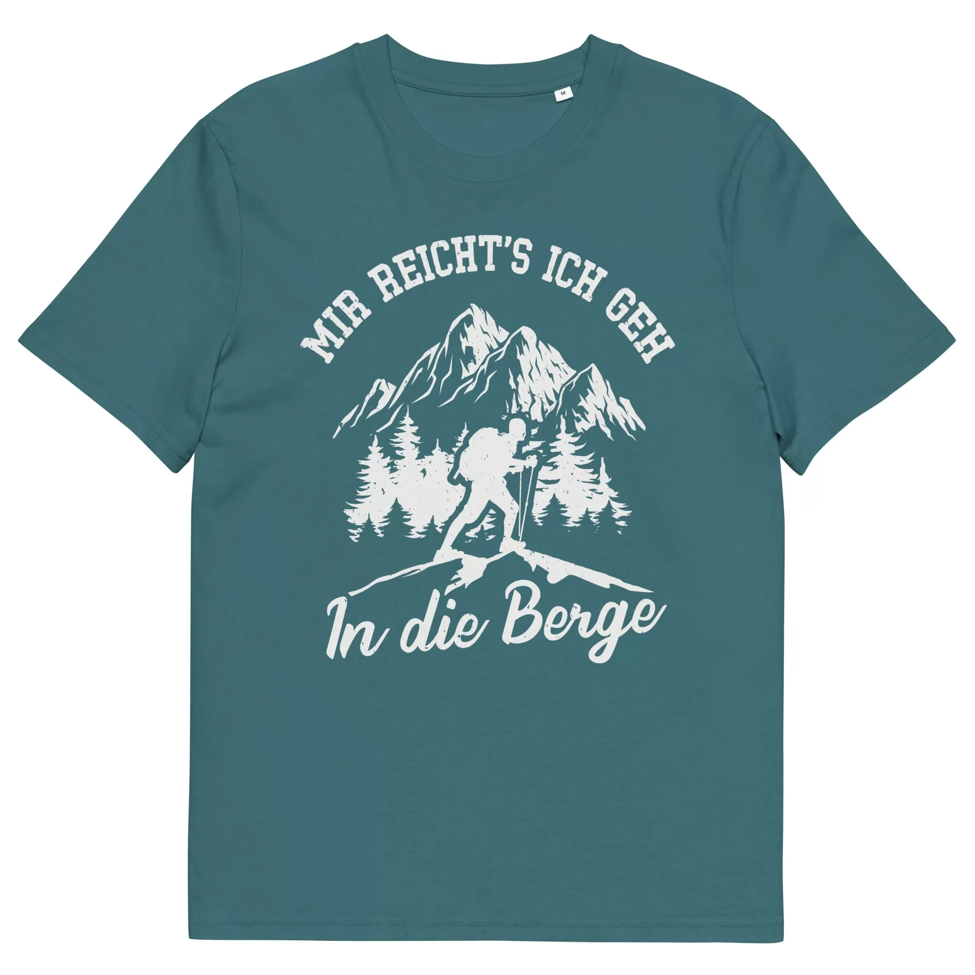 Mir reichts ich geh in die Berge - Herren Premium Organic T-Shirt