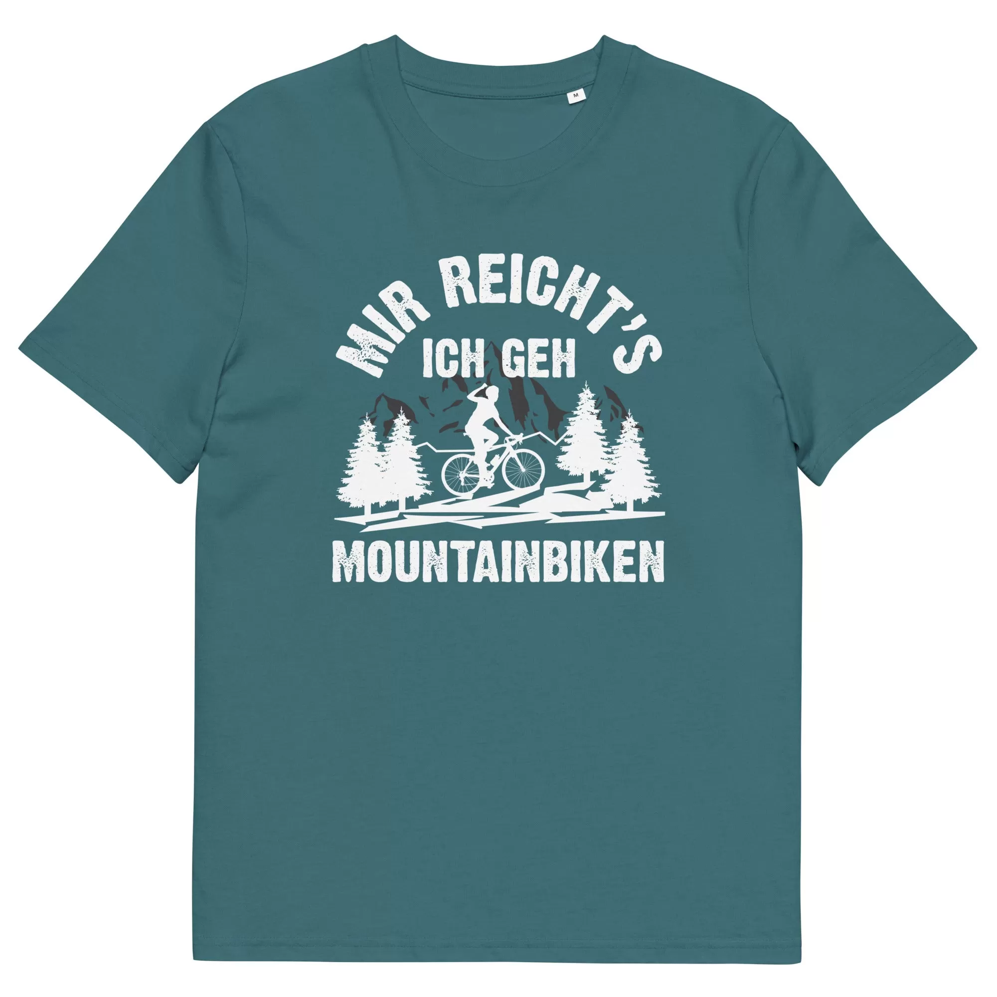 Mir reicht's ich geh mountainbiken - (M) - Herren Premium Organic T-Shirt