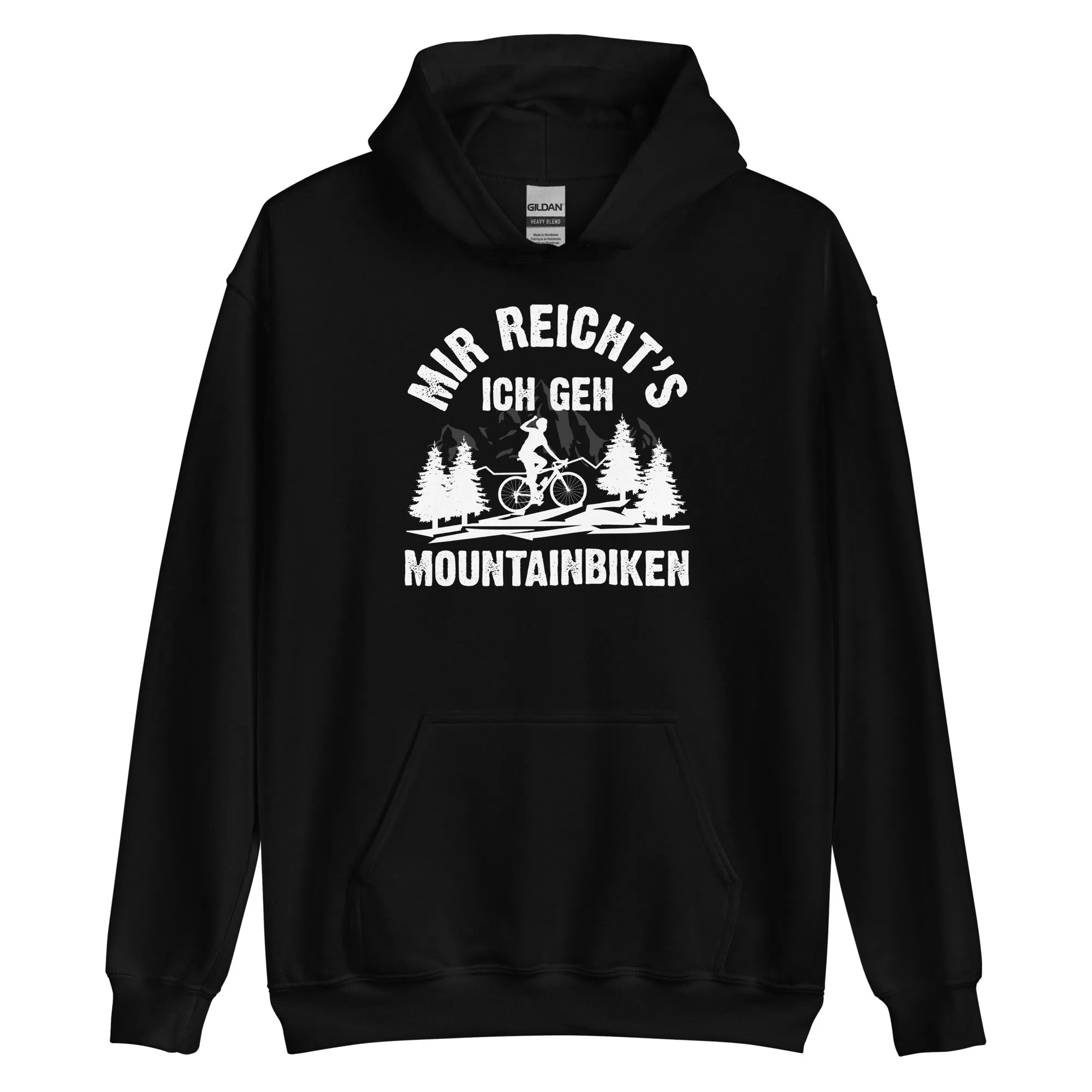 Mir reicht's ich geh mountainbiken - (M) - Unisex Hoodie